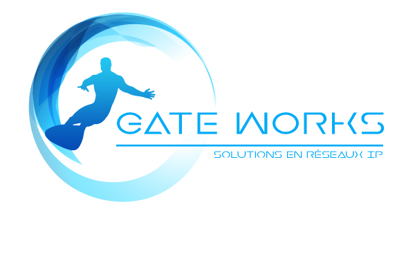 Logo de la société Gate Works spécialisée en solutions de réseaux IP VPN